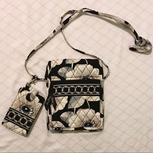 Vera Bradley Camellia Mini Hipster Bag